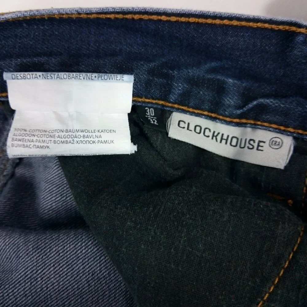Clockhouse Men's Slim Fit Denim Jeans Size 30/32